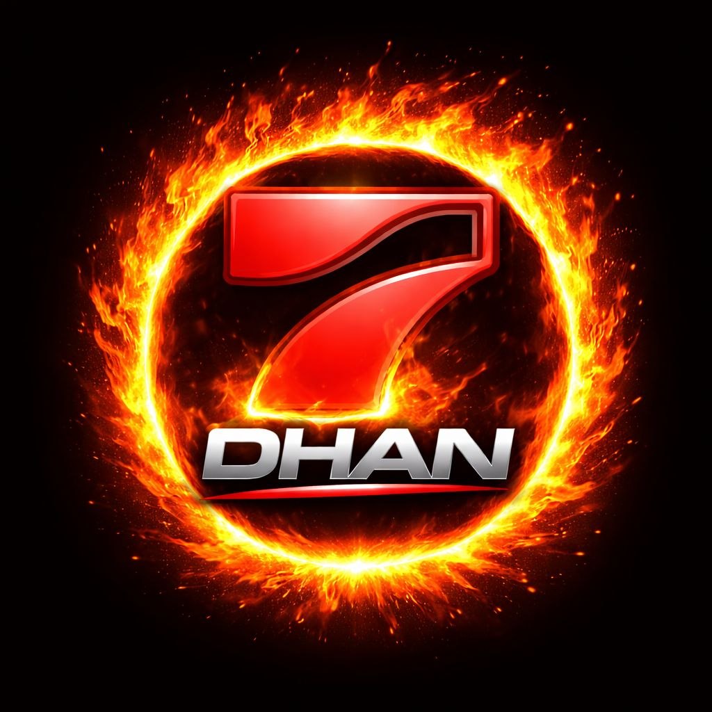 Dhan7 game mobile app interface
